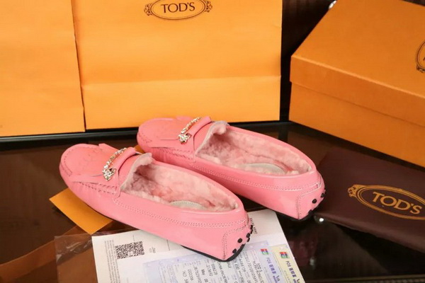 TODS Loafers Lined with fur Women--004